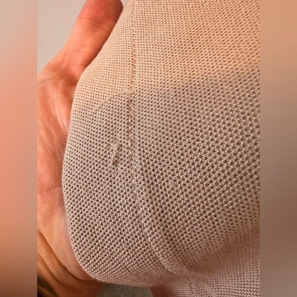 GUC🤎SPANX AirEssentials Pique Flare Leg Pants Small Ashwood - Picture 8 of 9